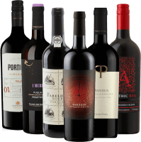 VINELLOs bästa röda viner - 6x bästsäljande paket