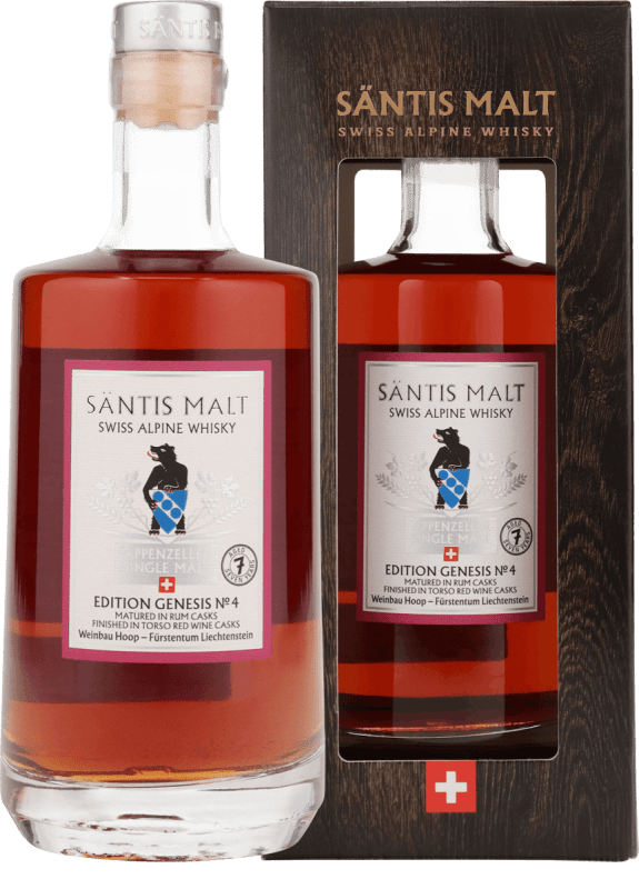 Genesis 4 Rum Cask & Torso Finish 0,5l - Säntis Malt