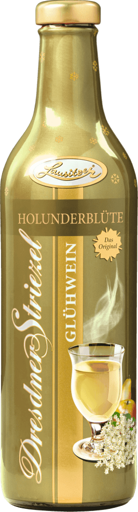 Förhandsvisning: 6x Vorteils-Weinpaket Dresdner Striezel Glühwein Holunderblüte - Lausitzer