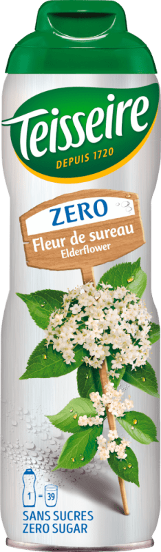 Sirup Holunderblüte Zero 0,6l - Mathieu Teisseire