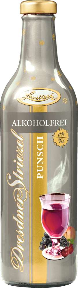 Förhandsvisning: 9x Vorteils-Weinpaket Dresdner Striezel Punsch alkoholfrei - Lausitzer