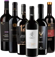 Apuliens Primitivo skatter - 6x provpaket