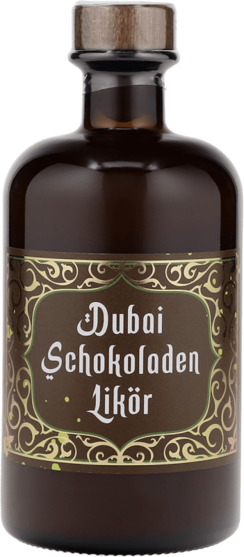 Dubai Schokoladen Likör Kakao Pistazie 0,5 l - Destillerie Deheck