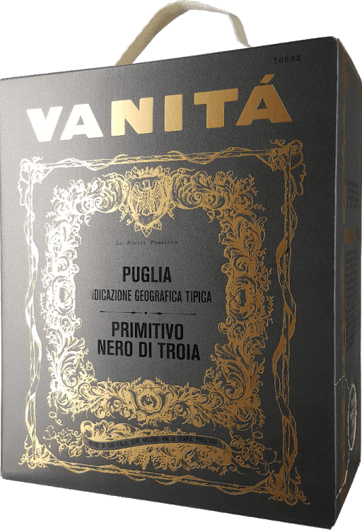 Vanita Primitivo Nero di Troia 3,0 l Bag in Box - Vigneti del Salento