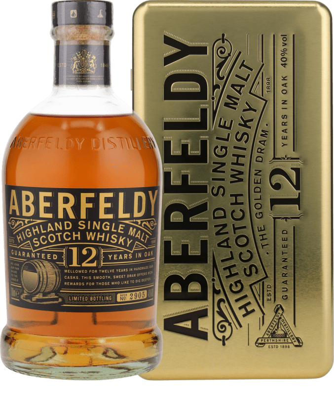 12 Years Old in GP Gold Bar - Aberfeldy