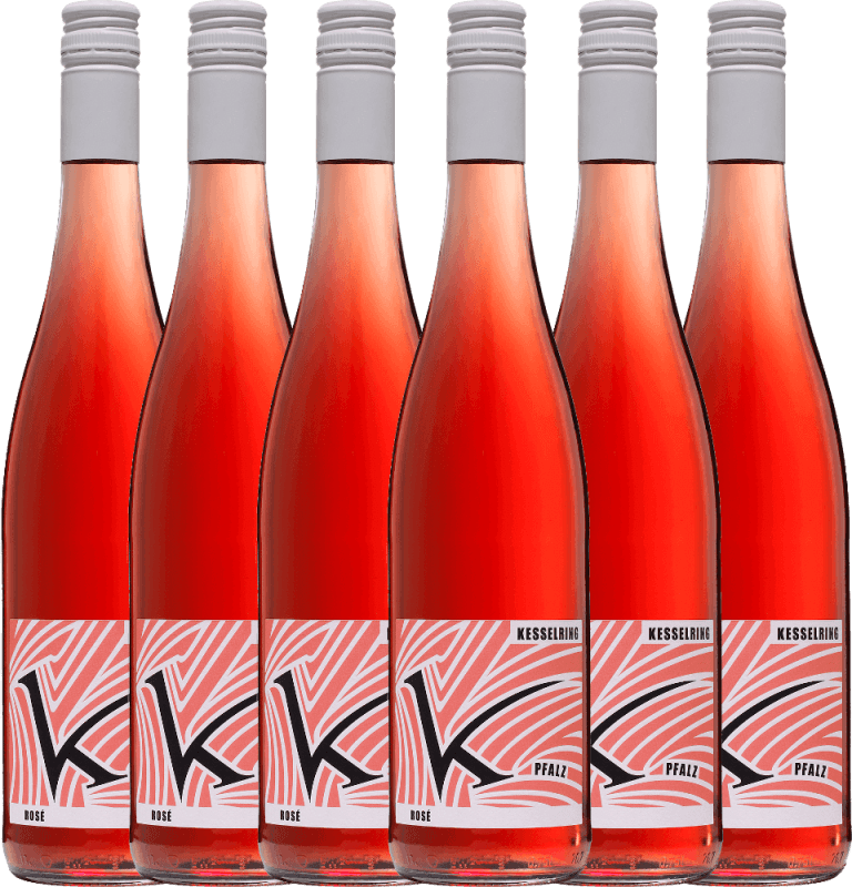 6-pack fördelspaket vin – rosé torr – Lukas Kesselring