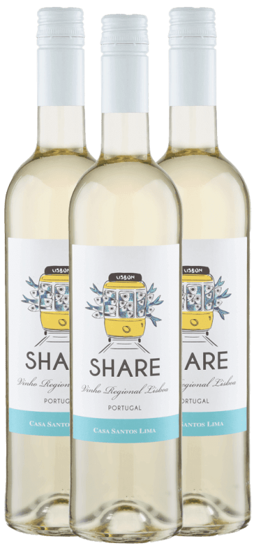 3x Vorteils-Weinpaket Share Blanco - Casa Santos Lima