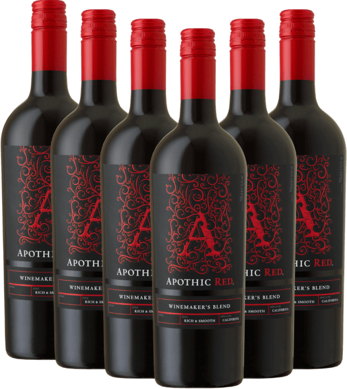 6x fördel vinpaket Apothic Red - Apothic Wines