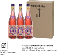 Förhandsvisning: 3er Vorteils-Weinpaket - Amatista Moscato Rosado Frizzante - Anecoop
