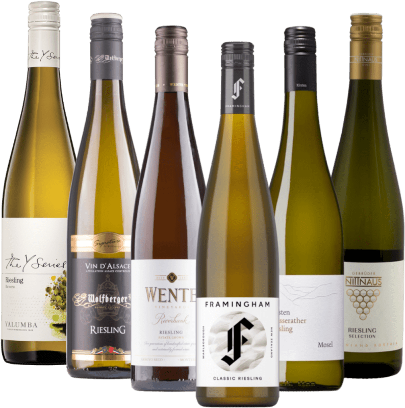 Jorden runt med Riesling - 6x provsmakningspaket