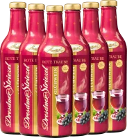 6x Vorteils-Weinpaket Dresdner Striezel Glühwein rote Traube - Lausitzer