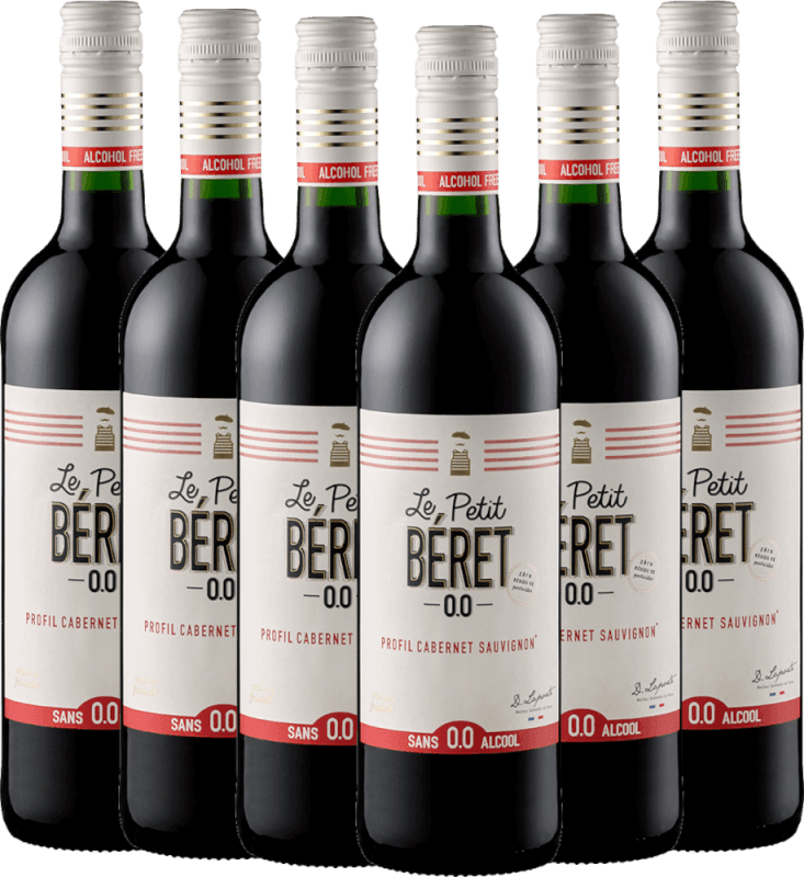 6er Vorteils-Weinpaket - Le Petit Béret Rouge Intense Alkoholfrei - Le Petit Béret