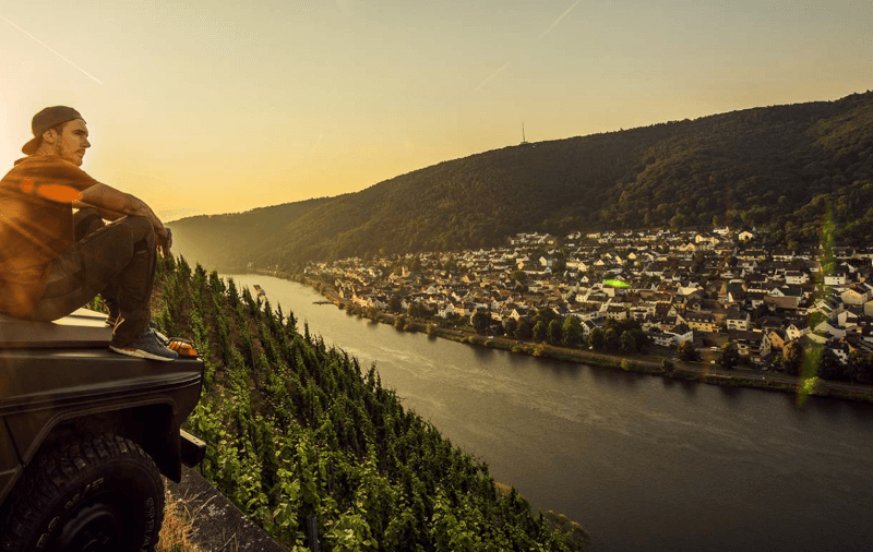 Matthias Knebel på Mosel