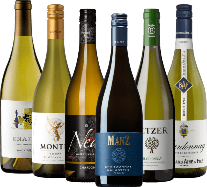 Med Chardonnay around the World – 6x druvpaket