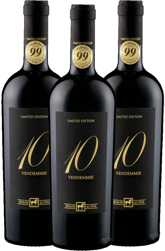 3x förmånspaket Dieci Vendemmie Limited Edition - Tenuta Ulisse