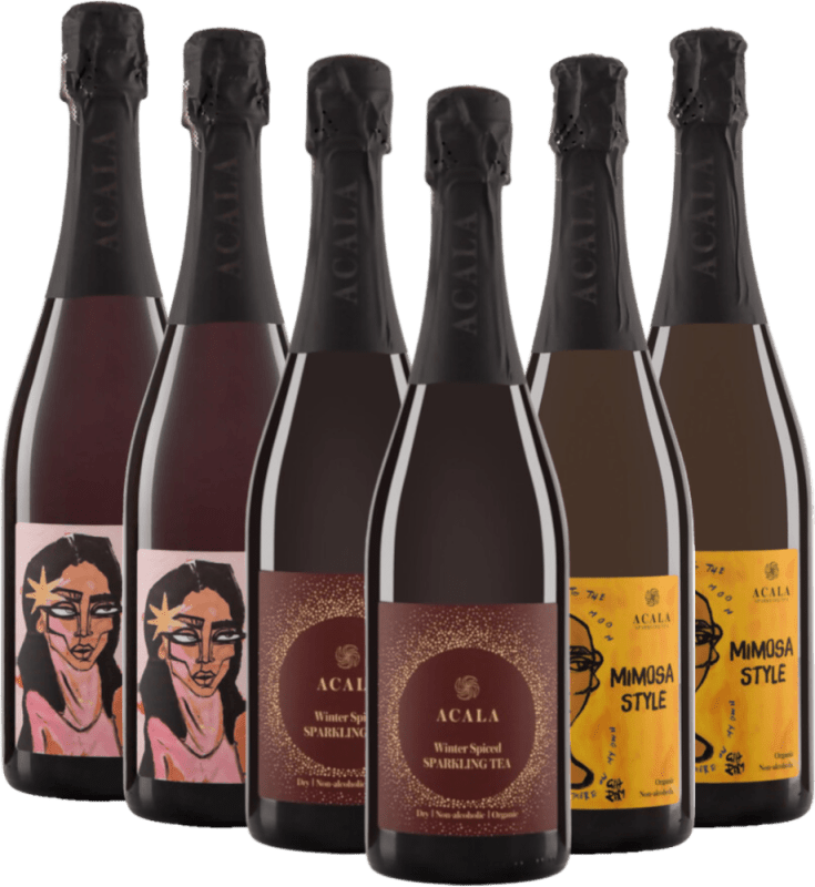 Sparkling Selection från Acala - 6x provpaket