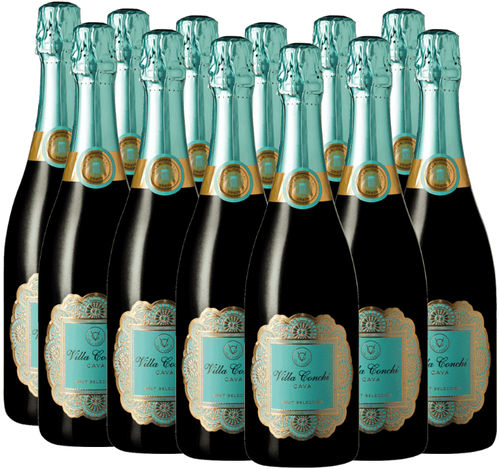 Seleccion Cava Brut DO från Villa Conchi - 12x fördelspaket