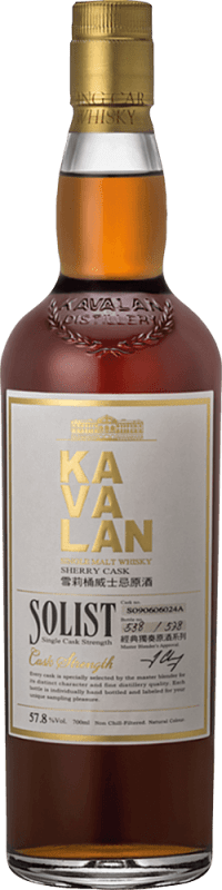 Solist Sherry Cask Strength Whisky - Kavalan