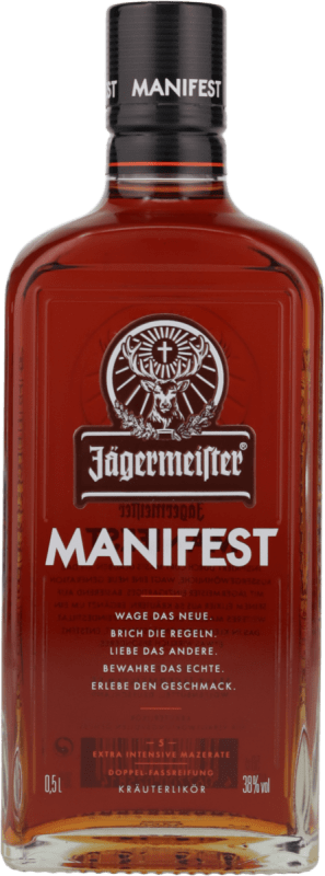 Manifest Kräuterlikör 0,5 l - Jägermeister