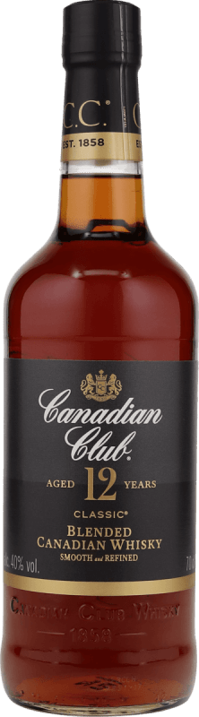 12 Years Old Blended Canadian Whisky - Canadian Club