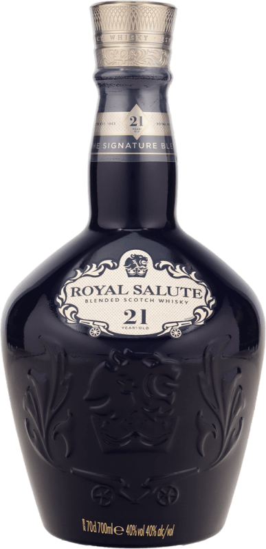 Royal Salute 21 Years Old Blended Scotch Whisky in GP - Chivas