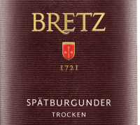 Förhandsvisning: Spätburgunder trocken - Bretz