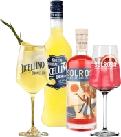 Förhandsvisning: Pricklig sommar med Licellino & Solrosa - 2x provpaket inkl. 2 glas