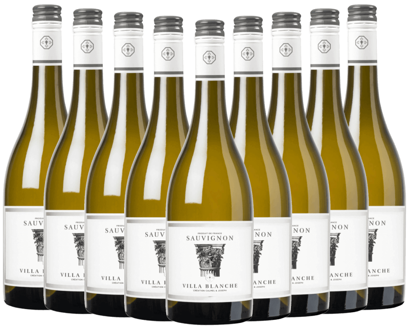 9x Vorteils-Weinpaket Villa Blanche Sauvignon Blanc IGP - Calmel & Joseph