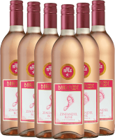 6er Vorteils-Weinpaket - White Zinfandel - Barefoot