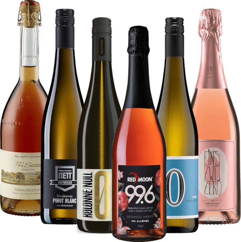 100% smak 0% alkohol - 6x avsmakningspaket alkoholfri njutning