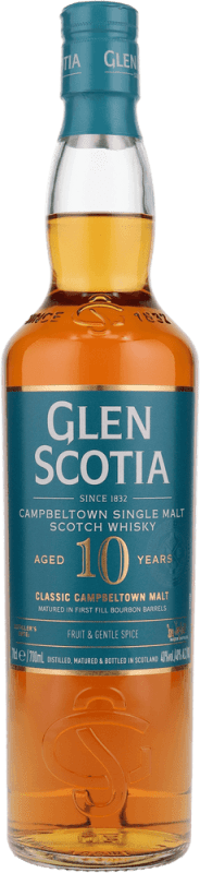 10 Years Old Unpeated Campbeltown Single Malt - Glen Scotia