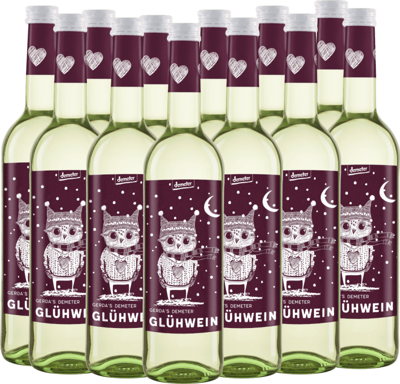 12x Vorteils-Weinpaket Gerda's Demeter Glühwein weiß - Peter Riegel Weinimport