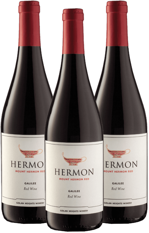 3er Paket - Mount Hermon Red - Golan Heights Winery