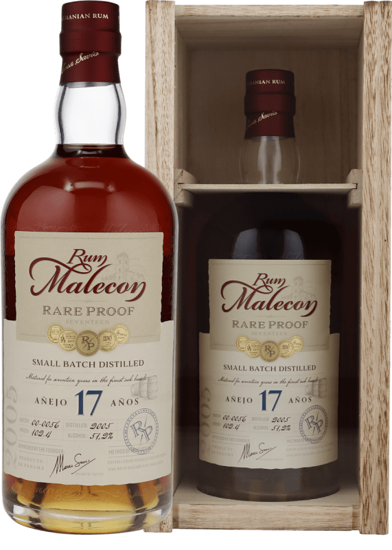 Rare Proof 17 Years Old in GP - Malecon Rum